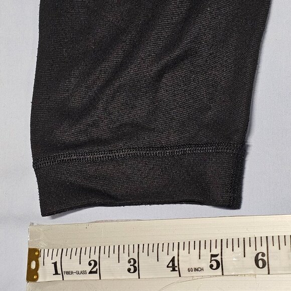 Patagonia Capilene Women Base Layer Bottoms Size M Black - Picture 8 of 11